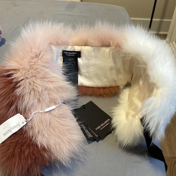 Yves Salomon Fox Fur Stole - Picture 2 of 4